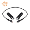 UV Resistant IP68 Waterproof Silicone Rubber Cold Shrink Tube with Mastic for Telecom Connector