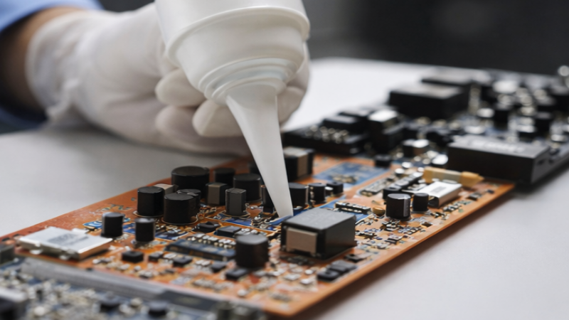 silicone potting compound for electronics