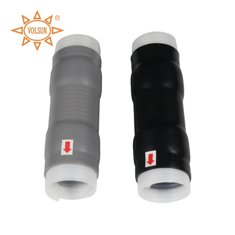 UV Resistant IP68 Waterproof Silicone Rubber Cold Shrink Tube with Mastic for Telecom Connector