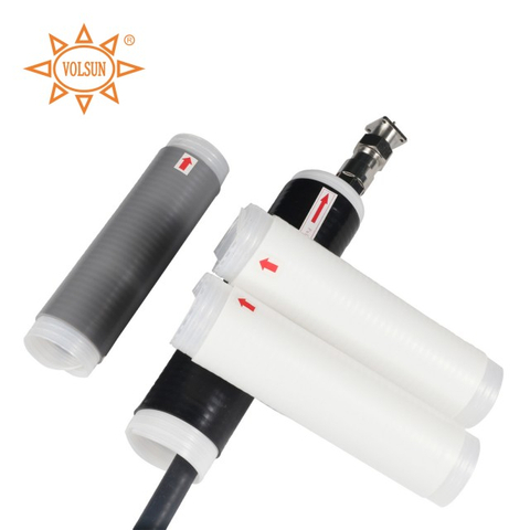 UV Resistant Ozone Resistant Anti-aging Silicone Rubber Cold Shrink Tube for Telecommunication