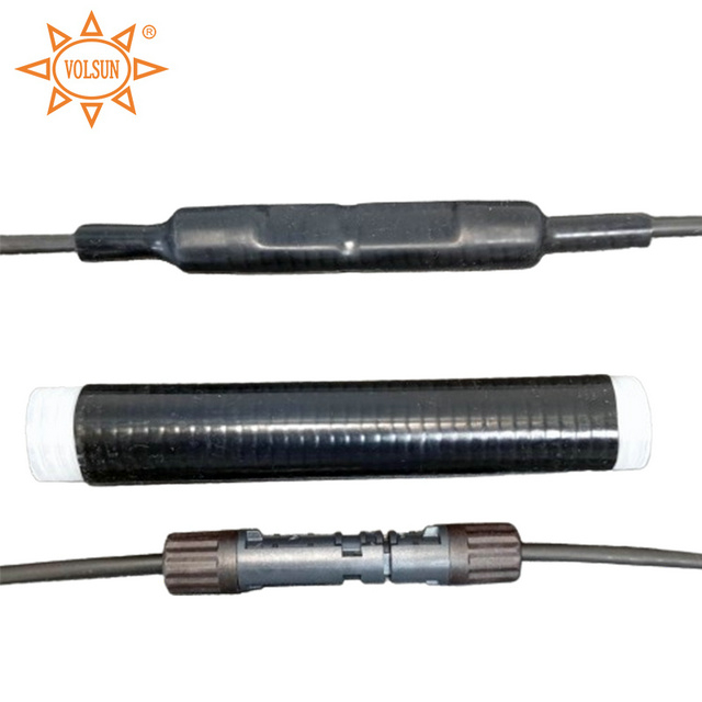 Waterproof UV Resistant Salt Spray Resistance Cold Shrink Tube for Offshore Photovoltaic MC4 Connector