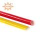 High Temperature Resistant Fiberglass Sleeve Tear Resistant Silicone Rubber Glass Fiber Sleeving