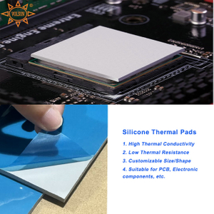 VS-GP6001 Customizable Low Thermal Resistance Organic Silicone Thermal Conductive Pads for PCB